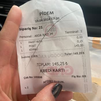 Antares AVM Pidem'de Beklentiler Altında Kalan Hız Ve Lezzet