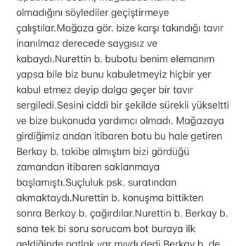Bayrampaşa Forum İstanbul Bambi MAĞAZASI'NIN Yaptığı Terbiyesizlik!