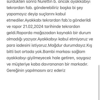 Bayrampaşa Forum İstanbul Bambi MAĞAZASI'NIN Yaptığı Terbiyesizlik!
