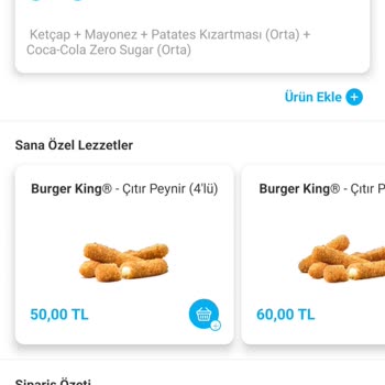 Tıkla Gelsin 510 TL Ödeme Sonrası Sipariş Sorunu