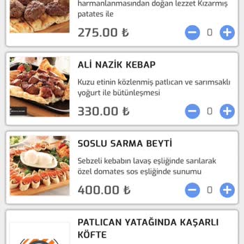 Usluoğlu Baklavacılık Menü Fiyat Uyumsuzluğu