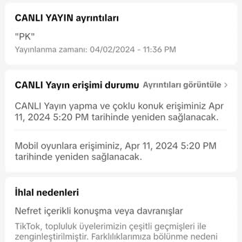 TikTok Durduk Yere İhlal Ve Engeller