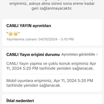 TikTok Durduk Yere İhlal Ve Engeller