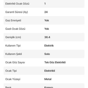 Hepsiburada Elektrikli Ocak Değişim Sorunu