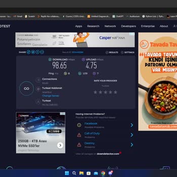 Kablo Net İnternet Bağlantı Sorunum Ve Çözümsüz Müdahaleler