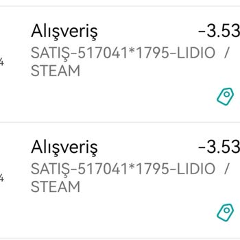Lidio Steam Para Haklama Şüpheli İşlem