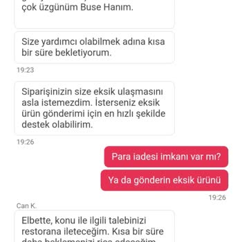 Domino's Pizza Hem Ürünümü Getirmedi Hem Para İademi Yapmadı