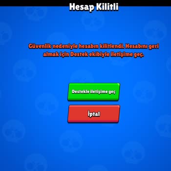 Brawl Stars Kilitlenen Hesap Sorunu