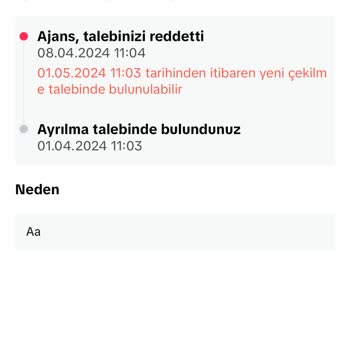 TikTok Ajanstan Çıkmak İstiyorum Yardımcı Olursanız Sevinirim
