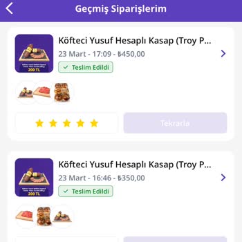 Getir Çarşı Teslim Edilmeyen Siparişimden Ücret Kesildi