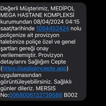 Anadolu Sigorta Yanlış Red Cevabı