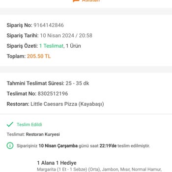 Trendyol Yemek Canlı Destek Nerede
