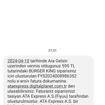 Burger King Böyle Yemek Mi Olur!