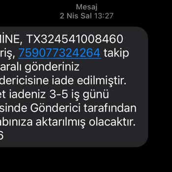 Armine Para İadesi Yatırılmıyor