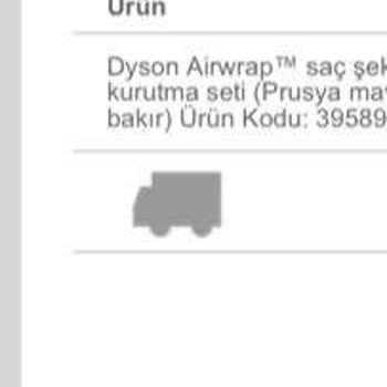 Dyson Airwrap Sipariş İptali