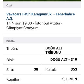 Passolig Bilet Üzeri Alışveriş