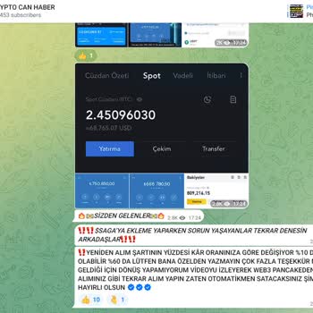 Telegram Crypto Can Haber