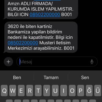 Ziraat Bankası Kredi Kartı Harcama İtirazı