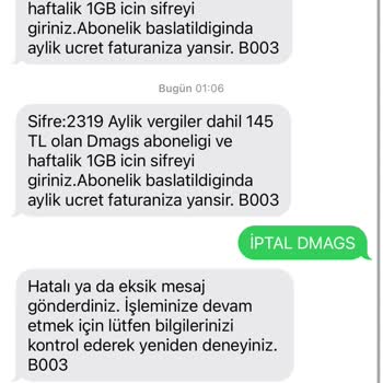 Vodafone Dmags Dergi Aboneliği