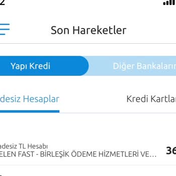 Yapı Kredi Bankası Birleşik Ödeme Hizmetleri