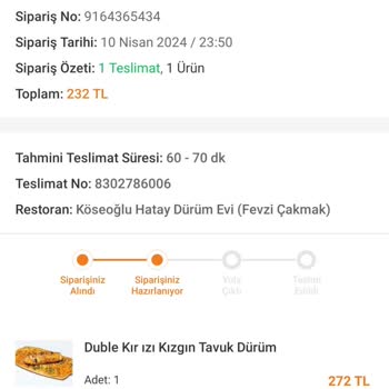 Trendyol Yemek Sipariş Sorunu Ve Politikaları