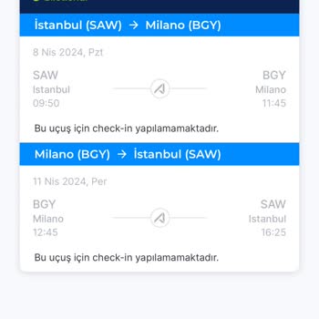 Milano'dan Dönüşte Check-in Sorunu: Ajet Yolcuları Mağdur
