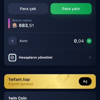 1win Para Yaptırmıyor Anında Ödeme Diye Bir Şey Yok
