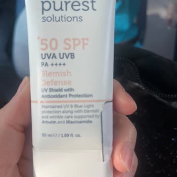 Güneş Kremi The Purest Solutions.