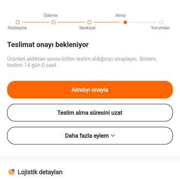 Alibaba Ürün Elime Geçmedi Daha