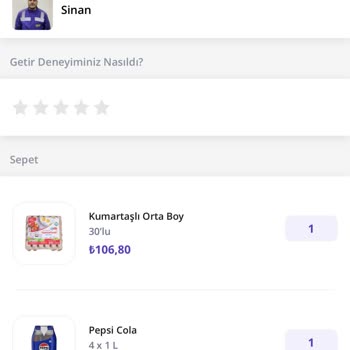 Getir Büyük Beni Mağdur Etti