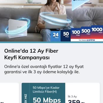 Türk Telekom İnternet Taahhüt Yenileme