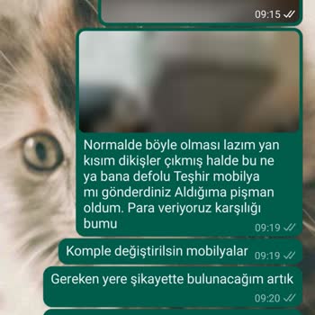 Maltepe Gündogdu Mobilya Aldığım Koltuk Takımı Teşhir Ürün Gönderdiler