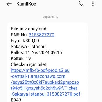 Kamil Koç Bilet Kesmelerine Rağmen Otobüs Gelmedi