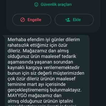 Trendyol Ve Mağaza Mağduriyeti: İade Ve İletişim Sorunu