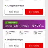 Vodafone İstediğim Tarifeye Geçemiyorum