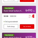 Vodafone İstediğim Tarifeye Geçemiyorum