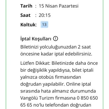 En Uygun Otobüs Firmasi Şikayeti