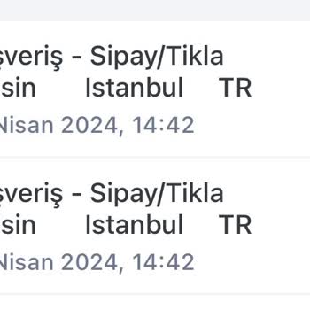 Tıkla Gelsin Ödeme Hatası