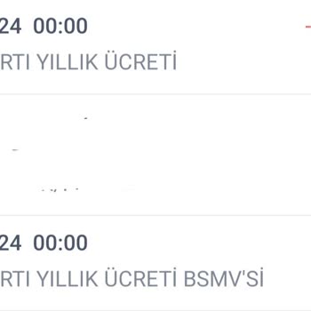İş Bankası Kredi Kartı Yıllık Aidat Ücreti