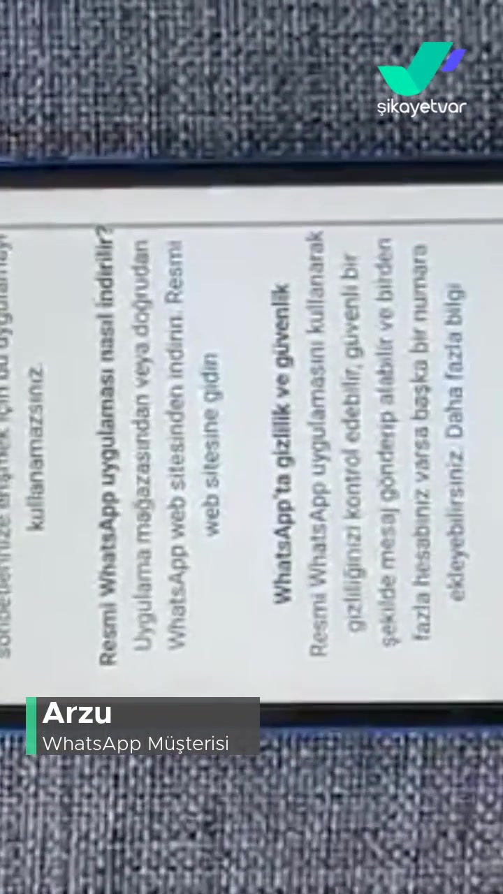 WhatsApp Spam Ve Yasak videonun kapak resmi