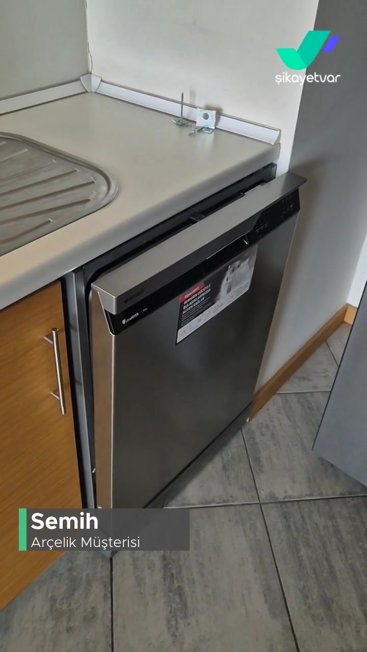 Arçelik'ten Bulaşık Makinesi Aldım Hiç Kullanmadım Ama Sorunum Var! videonun kapak resmi