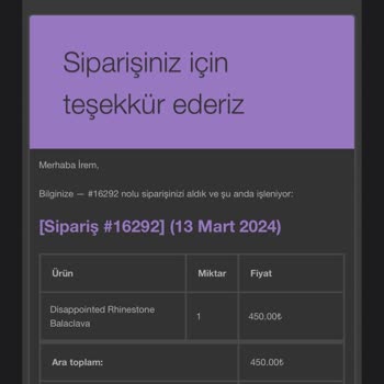 Hazeinfear Kargom 1 Aydır Elime Ulaşmadı