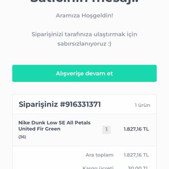 Sneakersonline.tr Ürün Gelmedi Kargoya Bile Verilmiyor