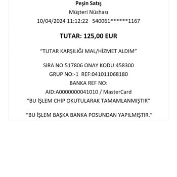 Yapı Kredi Bankası Yurt Dışı Mükerrer Harcama