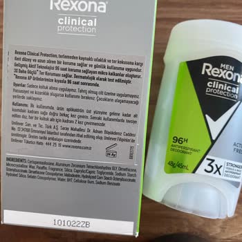 Rexona Clinical Kadranı Çalışmıyor