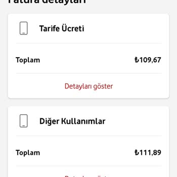 Vodafone Fazladan Para Alma