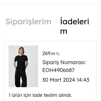 Mavi İade Ücretimi Göndermiyor