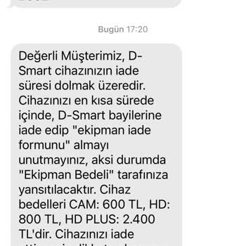 DSmart Mağduriyet Yaşatıyor