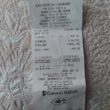 Katibim Lokantası Çalışanının Yaptığı Saygısızca Davranış