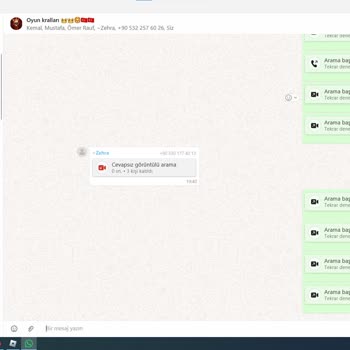 WhatsApp Görüntülü Konuşma Ve Ekran Paylaşma Şikayet